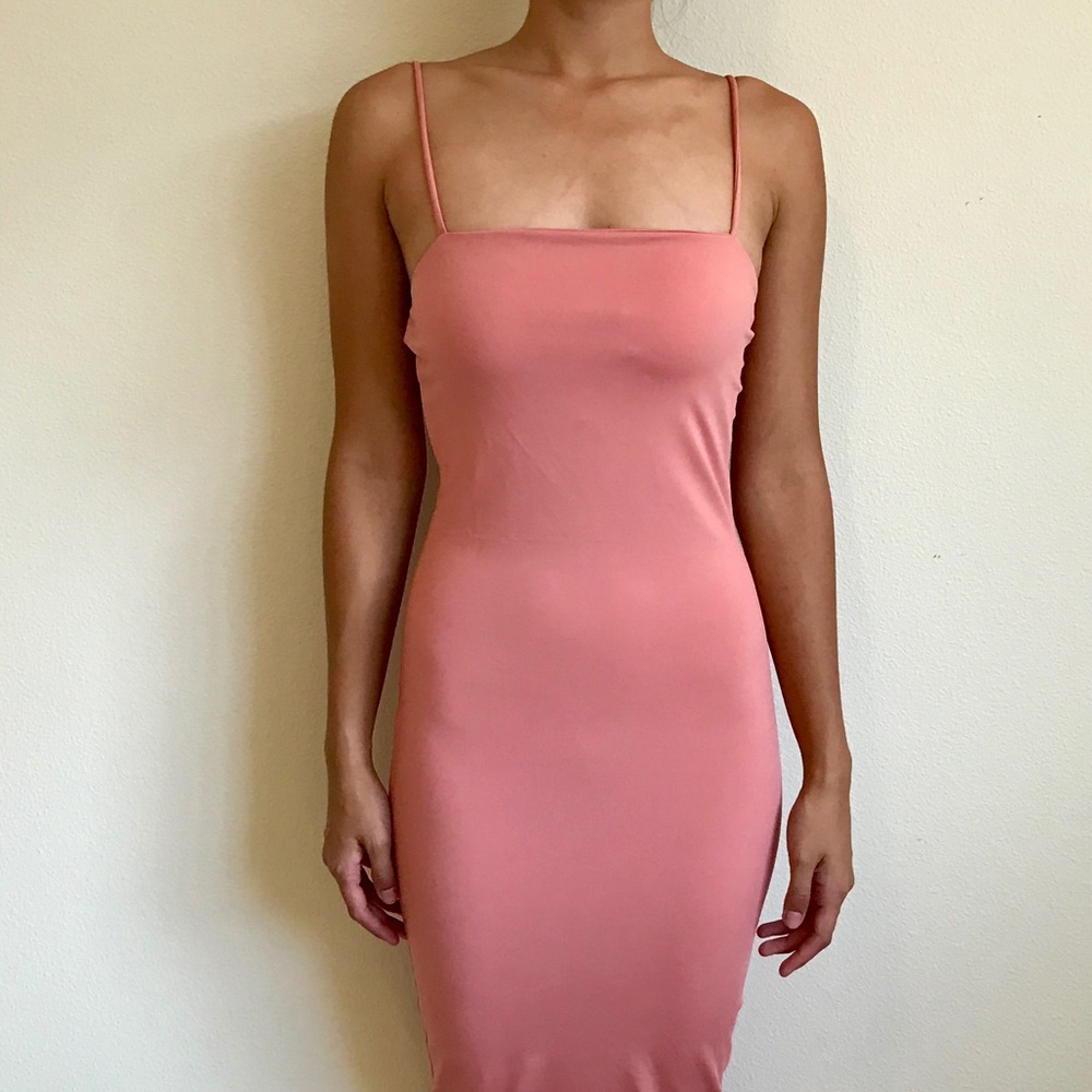 Pink Midi Summer Dress Never Worn
